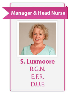 Sally Luxmoore Head Nurse